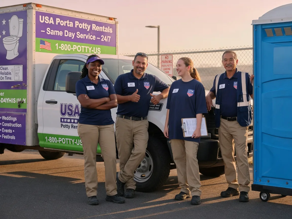Porta Potty Rental company in Saint Libory, IL
