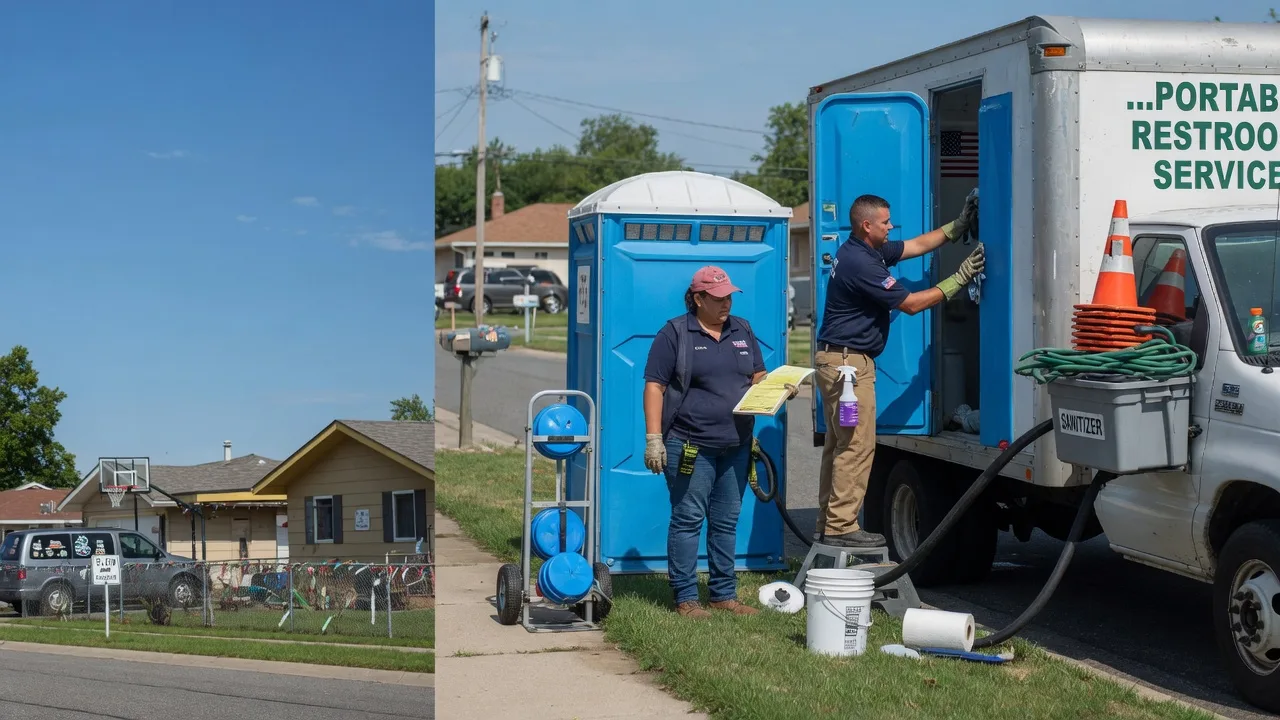 Portable Toilet Rental in Saint Libory, IL near me